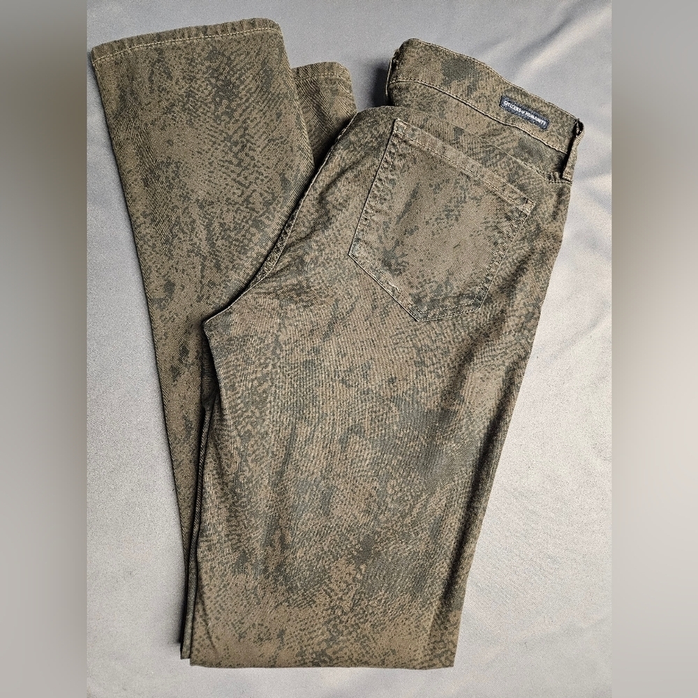 Citizens of Humanity Mandy High Waist Retro Slim Roll Up Jeans Green US 28